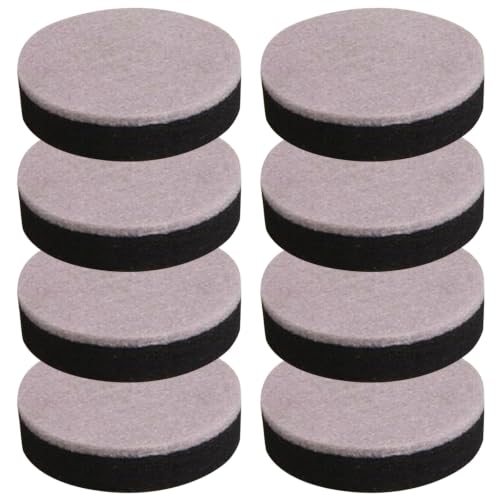 Self Adhesive Round Bed & Furniture Risers - 2.36 Inch Height Lift Pads for Sofa Couch Table Legs