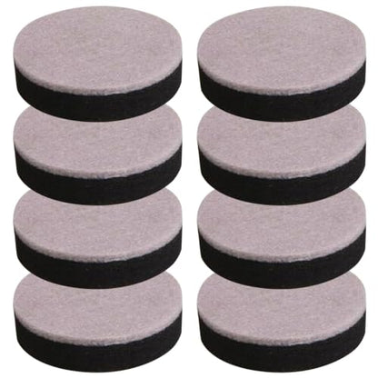 Self Adhesive Round Bed & Furniture Risers - 2.36 Inch Height Lift Pads for Sofa Couch Table Legs