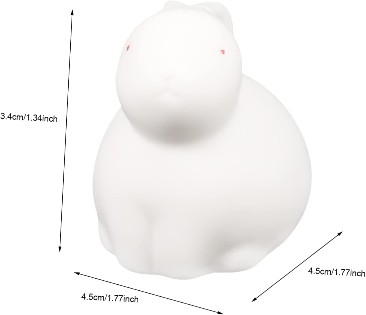 Regine Switzerland Ceramic Rabbit Figurine - Year of the Rabbit Desktop Bunny Decor | Perfect for Home & Office