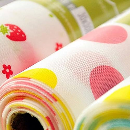 Drawer Liners 5 Rolls 300cm Linen Scented Shelf & Closet Paper