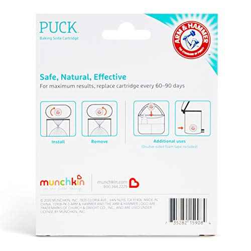 Munchkin¢ç Arm & Hammer Puck Baking Soda Cartridge, Lavender Scent