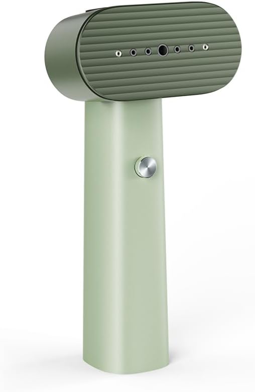 Nexdoo G6 Portable Clothes Steamer - 2-in-1 Travel Iron with 10 Minutes Continuous Steam | Lightweight 0.7lbs, Green