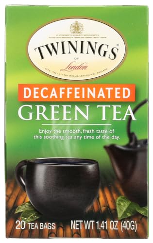 Twinings Decaffeinated Tea (Green Tea) - 1.41oz (3 packs)