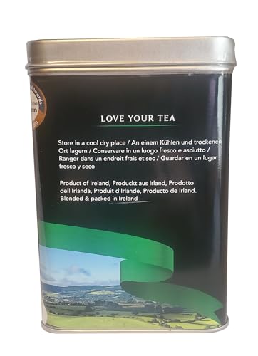 McEntee's Irish Breakfast Tea - 500g Tin - Expertly Blended in Ireland. A Premium Blend of Ceylon and Assam tea's Delivering That Taste of Home.