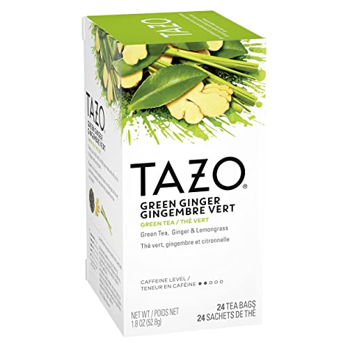 TAZO Green Ginger Tea Bag, 24 CT