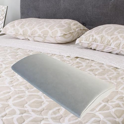 Ergonomic Lumbar Support Pillow for Back Pain Relief, Breathable Memory Foam