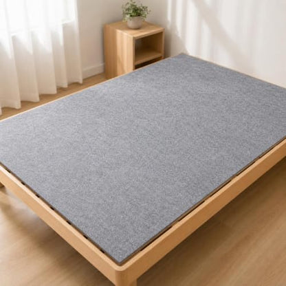 Foldable Mattress Pad with Waterproof Protection - Custom Fit Dorm Bed