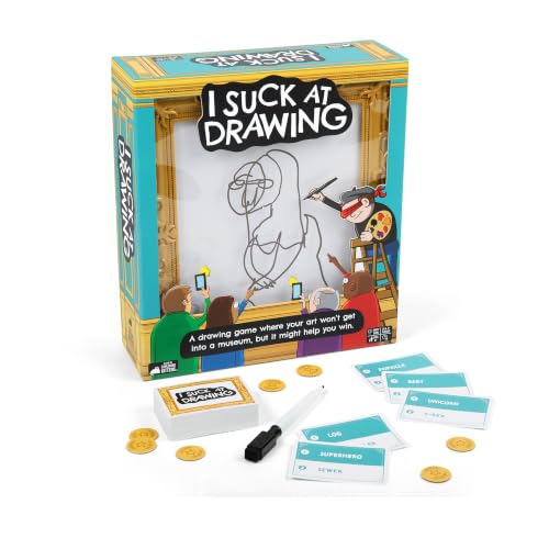 Exploding Kittens I Suck At Drawing Party Game for 2+ Players Age 8+