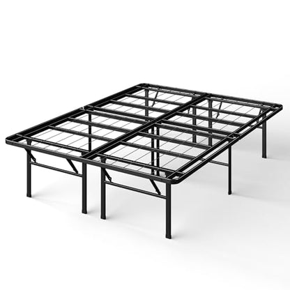 Zinus 16 Inch SmartBase Deluxe Mattress Foundation/ 2 Extra Inches high for Under-Bed Storage/Platform Bed Frame/Box Spring Replacement/Strong/Sturdy/Quiet Noise-Free, Cal King