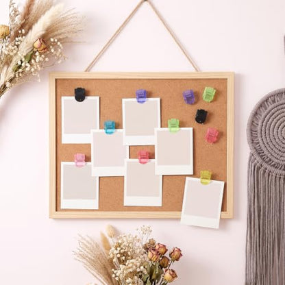 20 Pack Cubicle Pins for Bulletin Boards and Photo Hanging