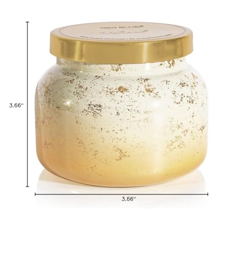 Holiday Glimmer Jar Candle - Volcano Scented 28 oz Oversized Candle