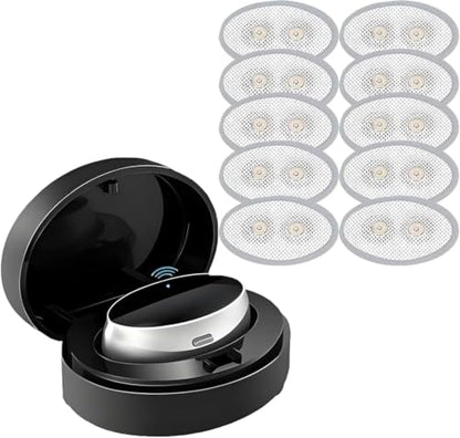 Sleep Ease Pro 4.0 Portable Anti-Snoring Device with 10 Patches - 3 Speed Settings