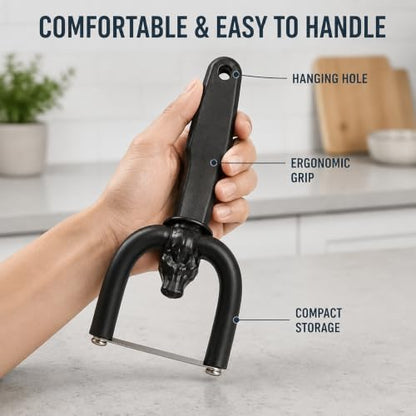 Handheld Fat Trimmer for Beef & Pork with Stainless Steel Blade - 1PCS