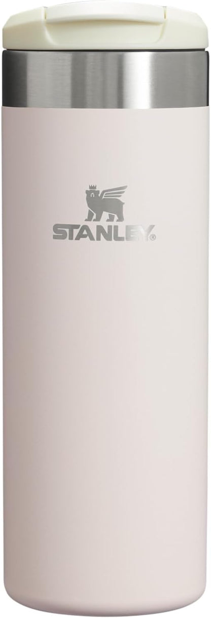 Stanley AeroLight Transit Bottle 16 oz - Lightweight Insulated Stainless Steel | Leak-Resistant Lid | Rose Quartz