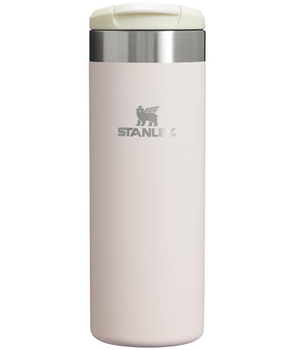 Stanley AeroLight Transit Bottle 16 oz | Locking Drink Through Lid | Leak Resistant Water Bottle or Coffee Travel Mug | Lightweight Insulated Stainless Steel | BPA-Free | Rose Quartz