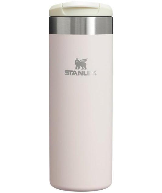 Stanley AeroLight Transit Bottle 16 oz | Locking Drink Through Lid | Leak Resistant Water Bottle or Coffee Travel Mug | Lightweight Insulated Stainless Steel | BPA-Free | Rose Quartz