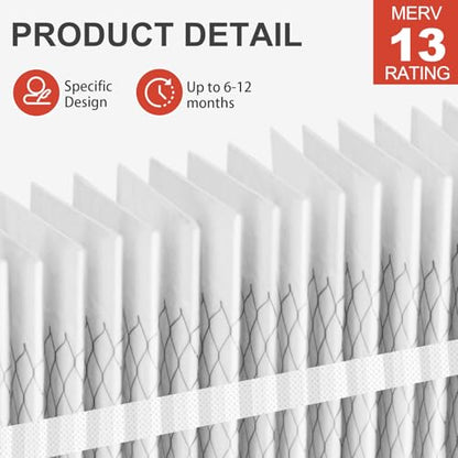 313 Replacement Air Filter for AprilAire Whole House Air Purifiers 2-Pack