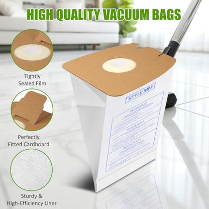Multi-Layer Vacuum Bags for Eureka Mighty Mite 3670 3680 Series - Replacement Dust Bags