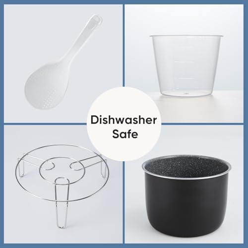 DUMOS 16-in-1 Electric Pressure Cooker 8 QT Stainless Steel Multi Cooker Electric for Pressure, Rice, Steamer, Yogurt Maker, Slow Cook