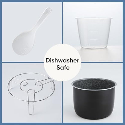 DUMOS 16-in-1 Electric Pressure Cooker 8 QT Stainless Steel Multi Cooker Electric for Pressure, Rice, Steamer, Yogurt Maker, Slow Cook