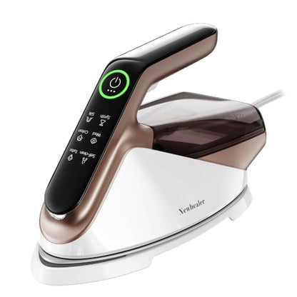 1500W Garment Steamer Iron with Turbo Steam & Self-Cleaning