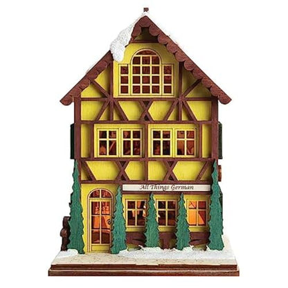 All Things German Wooden Christmas Ornaments - Handcrafted Holiday Decor
