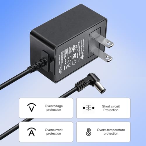 Replacement Charger for Shark Vacmop VM200 VM190 VM20026 - 10.8V Cordless Floor Vacuum Mop
