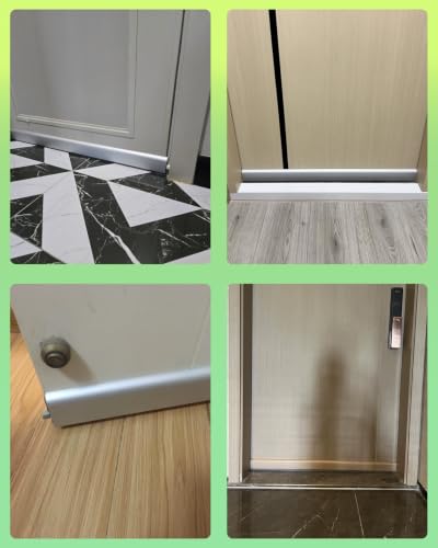82cm Surface Mount Automatic Door Sweep for Exterior Doors Noise Blocker Seal
