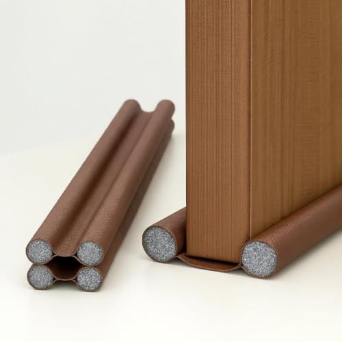 42-Inch Door Draft Stopper Sealing Strip Pack of 3 - Noise & Dust Blocker