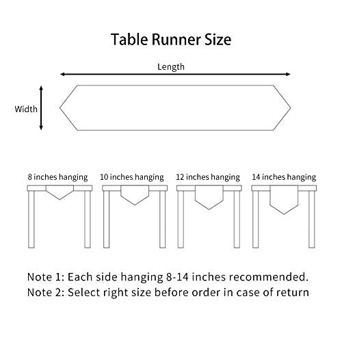 ARTABLE Light Gold Lace Table Runner Macrame Embroidered 12x96 Inch - Art Deco Style