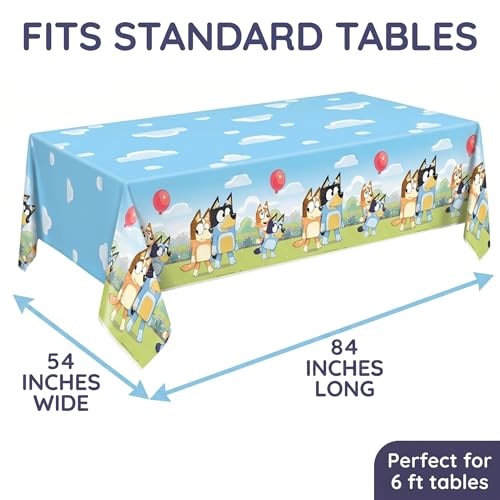 Bluey Tablecloth 2-Pack - Officially Licensed Kids Party Decor