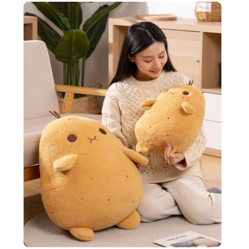 9.8 Inch Cute Potato Plush Pillow Toy - Kawaii Food Stuffed Animal