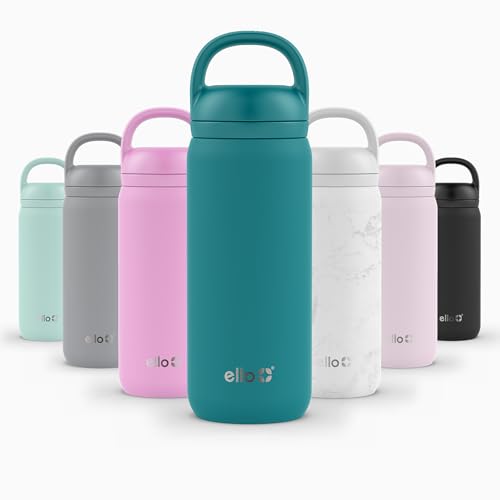 Ello Cooper 22oz Stainless Steel Water Bottle with Straw and Carry Handle