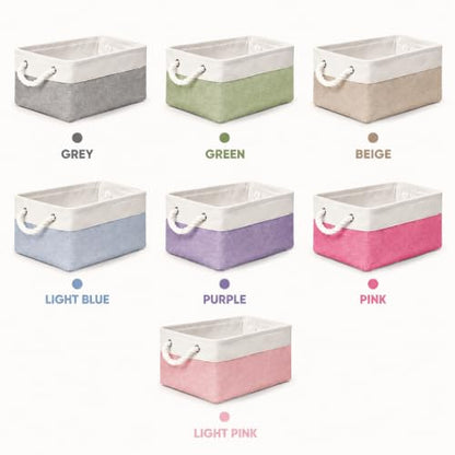 Personalized Book Storage Bin with Custom Name and Reading Corner Design - 01