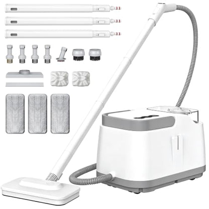 Portable Handheld Steam Cleaner with 21 Accessories for Home & Car Cleaning