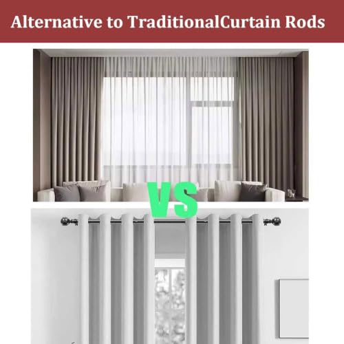 Side-Mount Wall Mount Curtain Pelmet with Double Track 3-in-1 Hidden Box Cover - 1.6m / 5.2ft