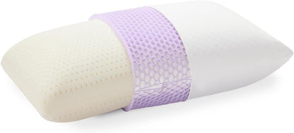 Purple Harmony Pillow - Talalay Latex Foam Cooling Pillow for Side Sleepers | Medium Feel, Standard Size