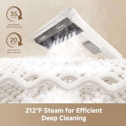 Steam Upholstery Cleaner Machine with Hot Water and Multi-Mode Steam