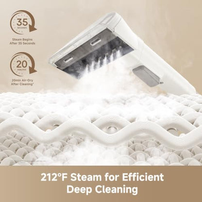Steam Upholstery Cleaner Machine with Hot Water and Multi-Mode Steam
