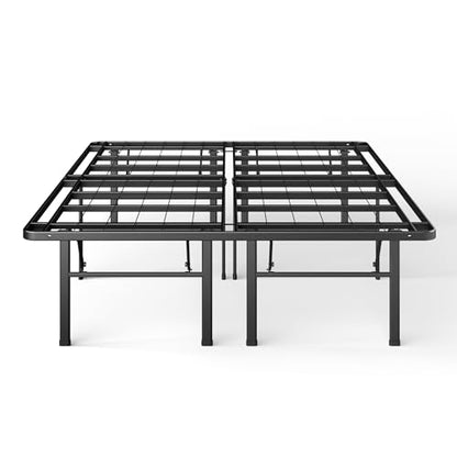 Zinus 16 Inch SmartBase Deluxe Mattress Foundation/ 2 Extra Inches high for Under-Bed Storage/Platform Bed Frame/Box Spring Replacement/Strong/Sturdy/Quiet Noise-Free, Cal King