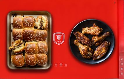 Tailgate Heroes Premium Electric Food Warming Mat - Extra Large Silicone Warming Mat for Food with Adjustable Heat & Timer, Sturdy Design, Fast Heating, Portable Roll Up Warming Mat