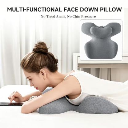 Face Down Massage Pillow for Relaxation and Cervical Support