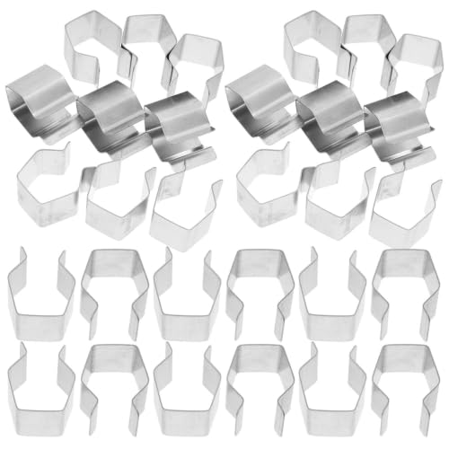 30 Pcs Stainless Steel Screen Installer Clips for Window Replacement