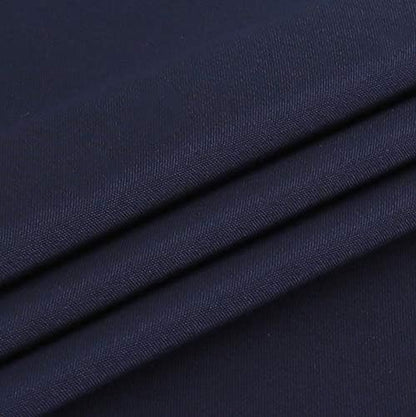 FOLINS&HOME Navy Blue Square Tablecloth - Wrinkle-Free Waterproof Polyester | Heavy-Duty 54 x 54 Inch for Parties & Events