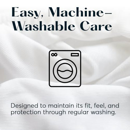 Sutera RestoreGuard Waterproof Mattress Protector - King Size, White