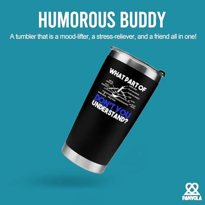 20oz Welders Gift Tumbler - Funny Insulated Stainless Steel Drinkware
