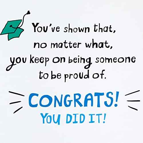 Hallmark Graduation Card for Kids with Pop It (Wow)