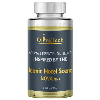 Luxury Hotel Scent Diffuser Oil 120mL - Fresh Citrus & Floral Fragrance
