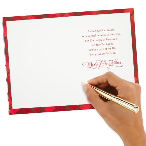 Romantic Christmas Card for Husband, Wife, Partner - I Love You Everyday