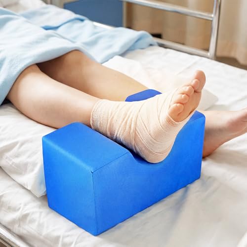 Ankle Support Cushion Foot Elevator Pillow for Bedridden Patients – 2 Pack